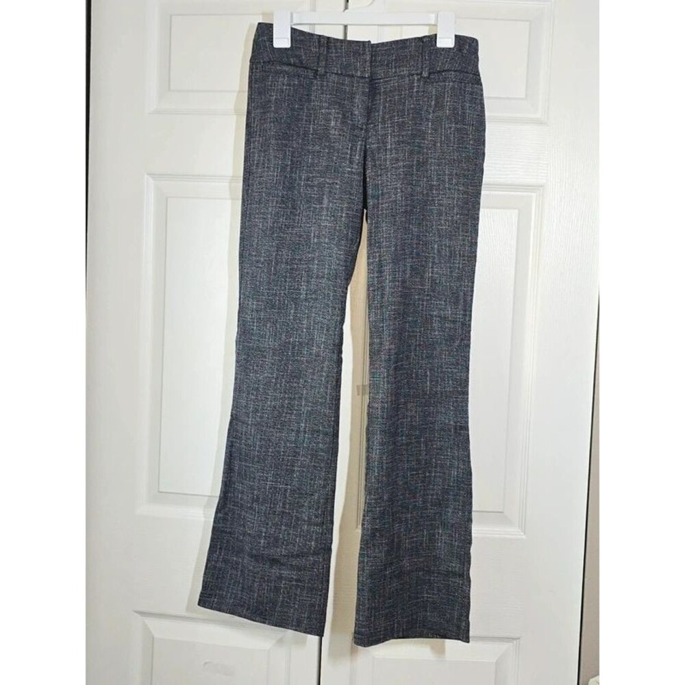 7th Avenue NY & Co Navy/Gray Heather Dress Pants Size 2 30x31